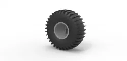 Diecast Wheel from Atlas ATV Scale 1:20