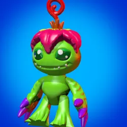 Digimon Palmon Articulated Print-in-Place