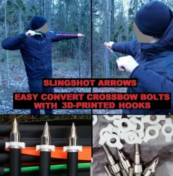 DIY SLINGSHOT ARROWS