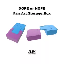 DOPE or NOPE Fan Art Storage Sticker Box