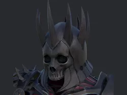 Eredin helmet from The Witcher 3