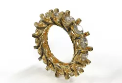 eternity loop ring