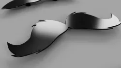 False mustache