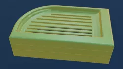 Fency Soap Dish 3D Printable model