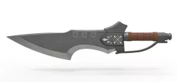 Flame blade from Monster Hunter