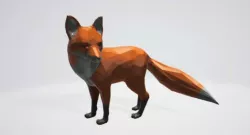 Fox Low Poly