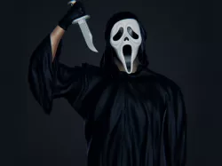 Ghost Face mask from Scream movie