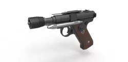 Heavy Blaster pistol DT-12 from Star Wars A New Hope 1977