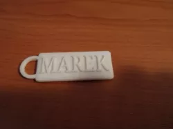 keychain 'MAREK'