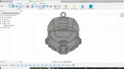 Keychain Master Chief - Halo 5
