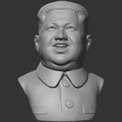 Kim Jong-un 3D print model