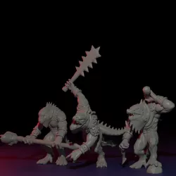 Lizards wargame figure