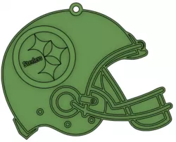 llavero casco steelers