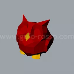low poly OWL