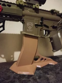 M4/AR15 DISPLAY STAND FOR AIRSOFT GUNS AEG