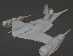 Madalorian N1. Custom Naboo Starfighter