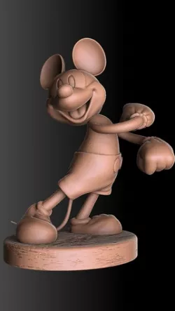 Mickey mouse happy.3d printable.