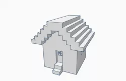 Minecraft village House