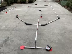 Mini RC Track Corner Disc Marker