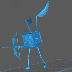 Modron - Quadrone - Geometric Warrior