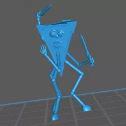 Modron - Tridrone - Geometric Warrior