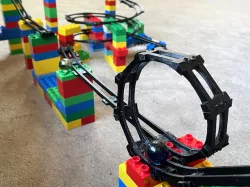 Modular Marble Rollercoaster
