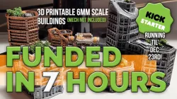 N-Scale Futuristic Buildings
