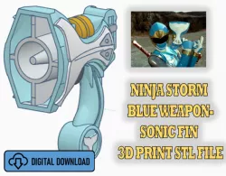 Ninja Storm Wind Weapon- Sonic Fin