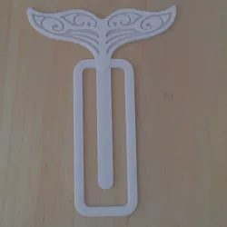 Paper Clip Whale Flapper (Pattern on both Sides)