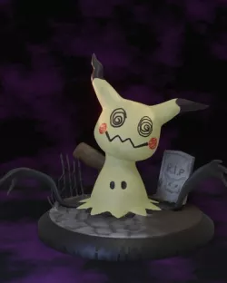 Pokemon mimikyu 3d model