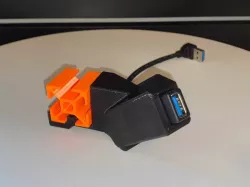 Prusa Mini USB Extension Holder