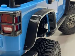 RC4WD Cross Country Rear Tube Flat Flares (WIDE)
