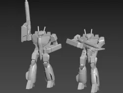RRT Style VF1 Battroid Battloid - Project Echelon
