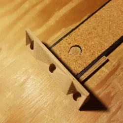 Ruler T-square Clip
