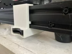 SD Card Reader Bracket for V-Slot 2020 linear rail design