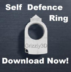 ▷ self defence key chain 3d models 【 STLFinder 】