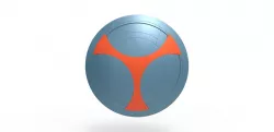 Shield of Taskmaster from the movie Black Widow 2021