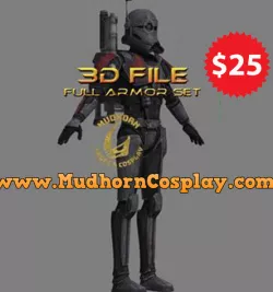 Star Wars Cosplay - Bad Batch Crosshair Armor + Blaster