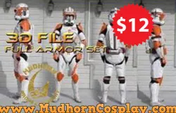Star Wars Cosplay - Commander Cody Armor + Blaster