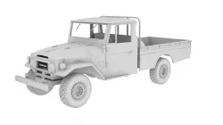 Toyota FJ45 '67 pickup 1/10 scale