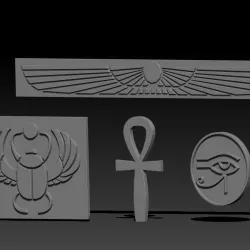 $0.65Egyptian Art Deco