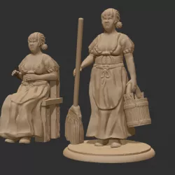 $1.99Fat Barmaid in Different Poses