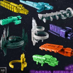 $10.00Civilian Ships and Stations - Set 1 [Fleet Scale Starship]