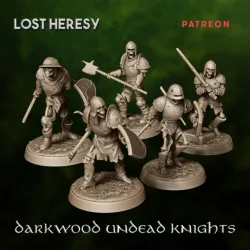 $10.00Dark Wood Skeleton Knights