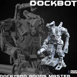 $10.00Dockbot - Dockyard Goods Master - Ironside Docks Collection