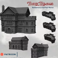 $13.95Dark Realms Fantasy Scenery - Fortified Manor