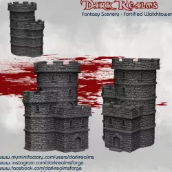 $13.95Dark Realms Fantasy Scenery - Fortified Watchtower