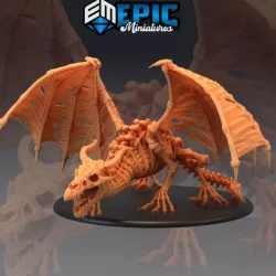 $14.90Draco Lich - Skeleton Army - Undead Dragon