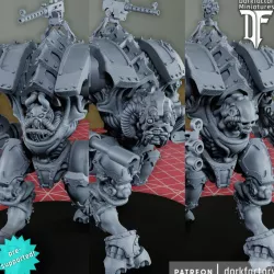 $15.00Deathstriders | true dogs of war fighting as knights of ultimate chaos against the false god
