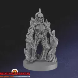 $2.00Flaming Skeleton (SUPPORTLESS)